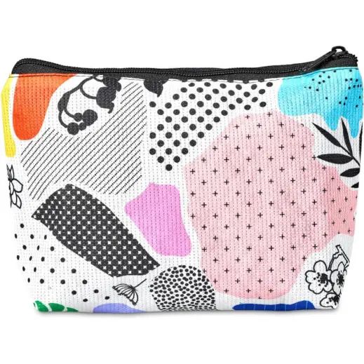 Hoppla Leanne Recycled PET Stitch-Bond Midi Toiletry Bag Back